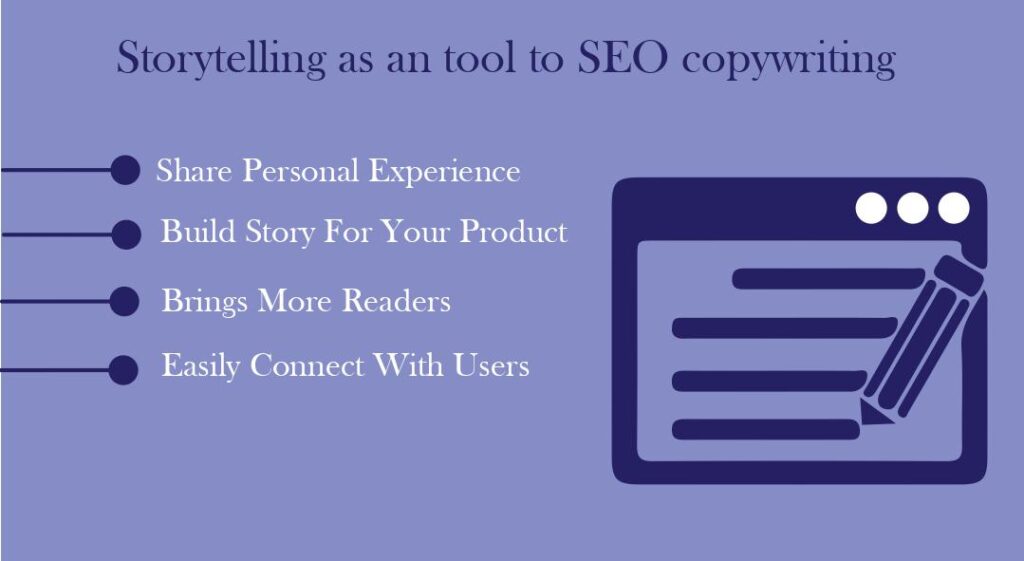 Storytelling as a tool to SEO Copywriting